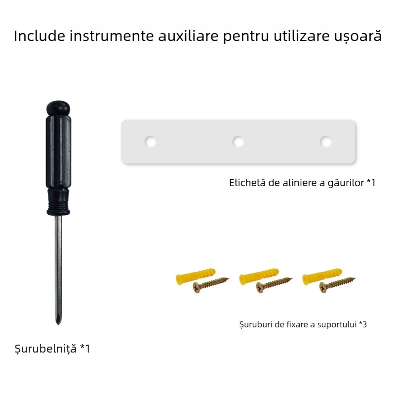 PGTECH Suport de perete pentru Meta Quest 3S VR — Material: Fier, ABS; Greutate: 495 g; Utilizare: perete