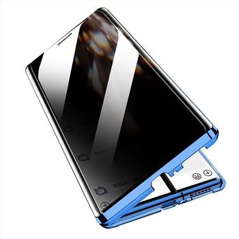 husă pentru Honor X50 cu protecție a obiectivului împotriva privirilor, protecție completă, rezistentă la cădere, sticlă cu dublă protecție, atașare magnetică, corp metal CNC