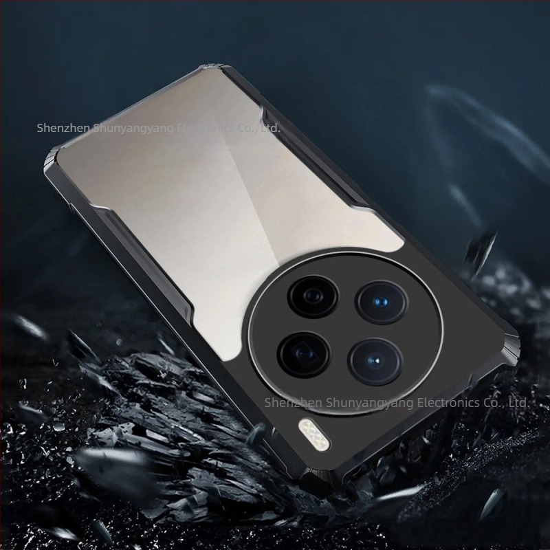 Carcasă pentru telefon Vivo X200 FE, X100, X90, X30 Pro – acrilică, antișoc, disipare căldură, atașare magnetică