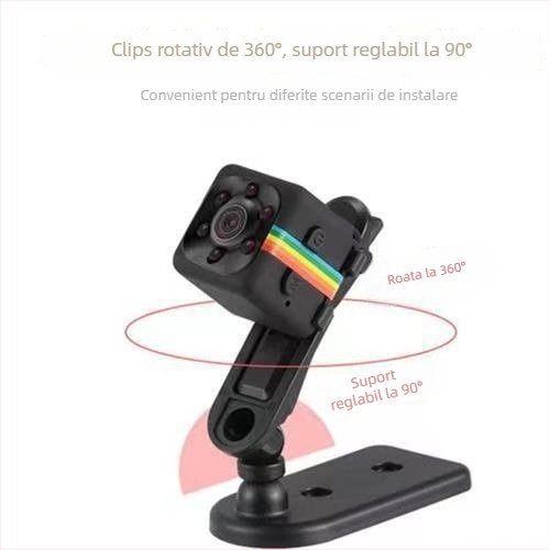 Cameră inteligentă SQ11, obiectiv 16mm, rezoluție 300k D1, viziune noaptea, Wi-Fi