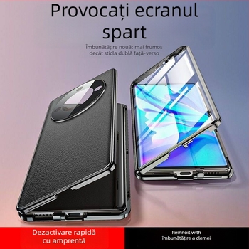 Carcasă protecție pentru Huawei Honor X40, din metal, protecție magnetică anti-cădere, prelucrare prin frezare, design simplu și elegant, suport personalizare