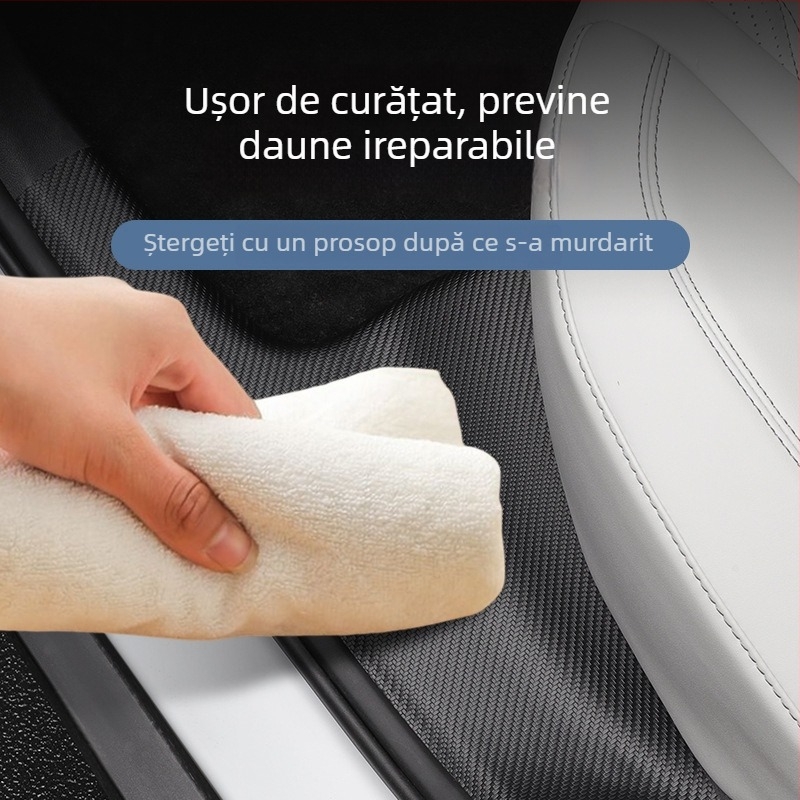 Bandă prag din piele pentru BYD Seal 06dmi – Modificare interioară a mașinii, personalizabilă