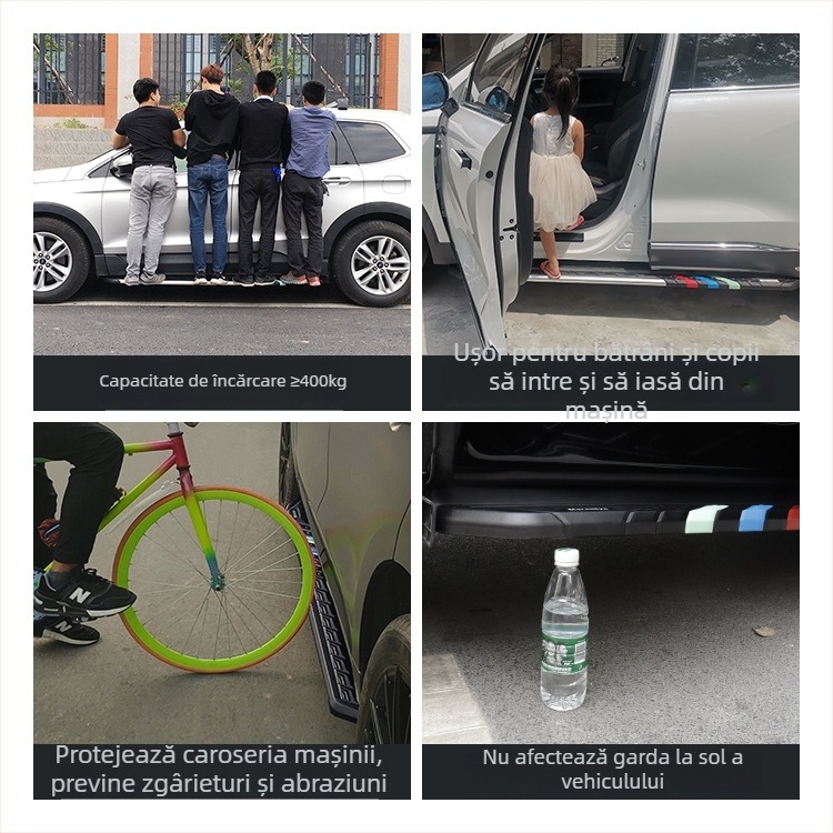 Pedale laterale pentru BAIC BJ30 (2024+), aliaj de aluminiu, Ma Lin, prelucrare personalizată, compatibil cu BAIC BJ30 2024+