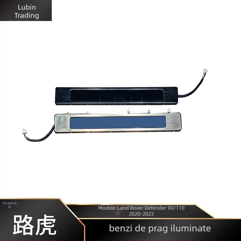 Pedala de întâmpinare iluminată cu bară de prag pentru Land Rover Defender 90/110 L663 (2020-2023)