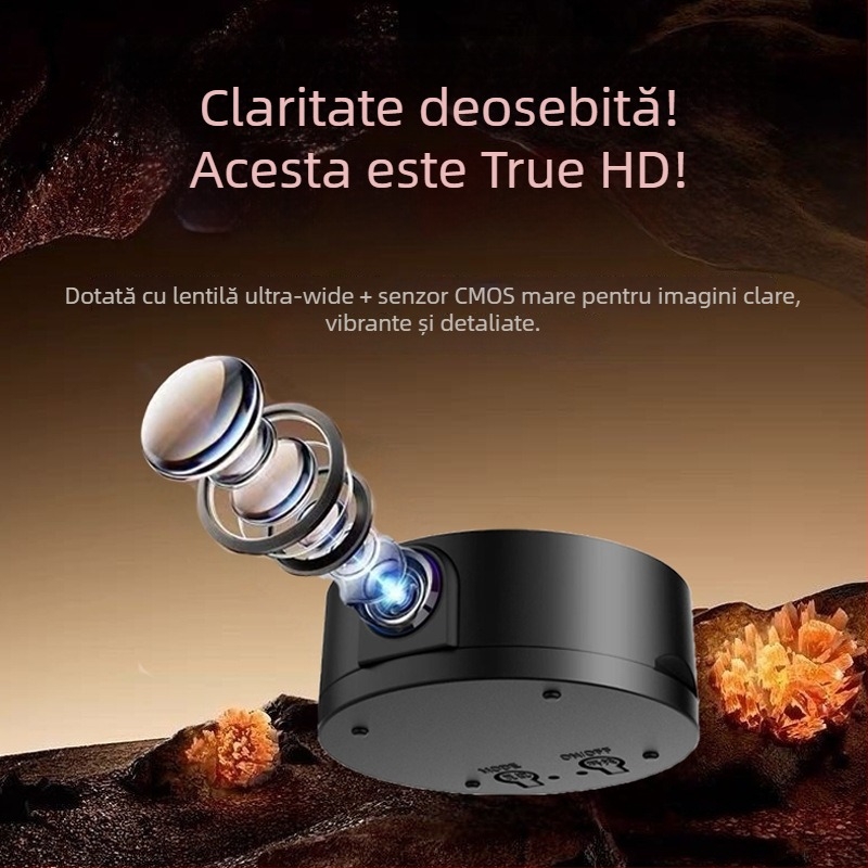 C6 Cameră de supraveghere pentru interior, wireless HD, obiectiv ultraangular, acces de la distanță, 1 cameră