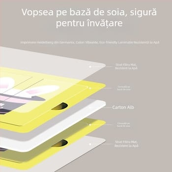 Cărți de cogniție pentru sugari, flashcards din hârtie cu sunet/muzică, pentru 0–3 ani, personalizare logo OEM