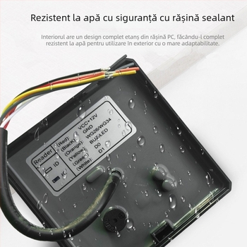 Cap de citire carduri WG26/WG34 – Model Y86, Compatibil IC/ID, Distanță de detectare 4-10, Alimentare 5V