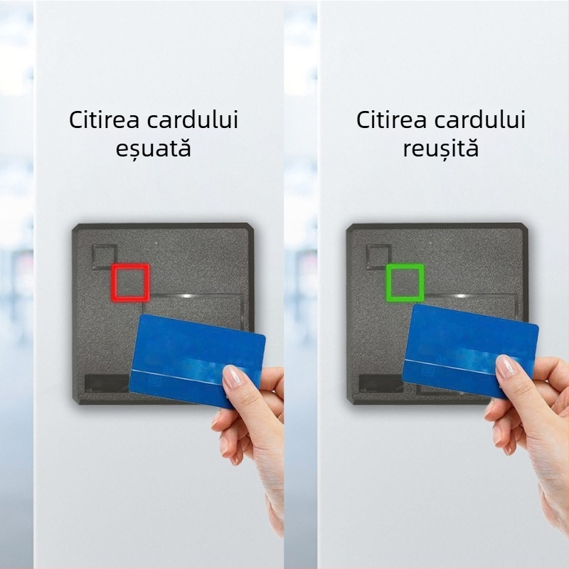 Cap de citire carduri WG26/WG34 – Model Y86, Compatibil IC/ID, Distanță de detectare 4-10, Alimentare 5V