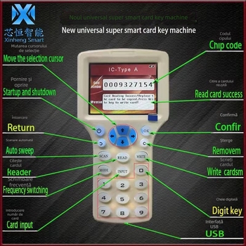 Copier IC Card și Cititor-Scriitor RFID - IDIC, 13,56 MHz, Modelul 300CD, Distanța de detecție 1-5