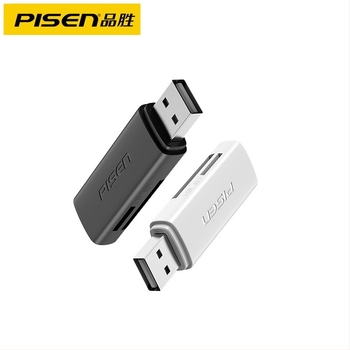 Cititor de carduri USB 3.0 SD și microSD — SD+TF dublu, PC+ABS, compatibil cu Windows 7