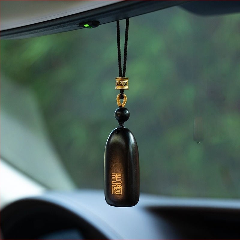 Pandantiv metalic pentru mașină, în stil desene animate, decor interior auto, suport pentru oglinda retrovizoare