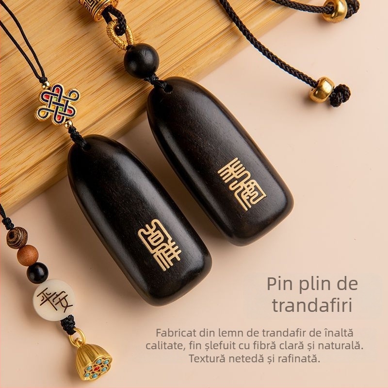 Pandantiv metalic pentru mașină, în stil desene animate, decor interior auto, suport pentru oglinda retrovizoare