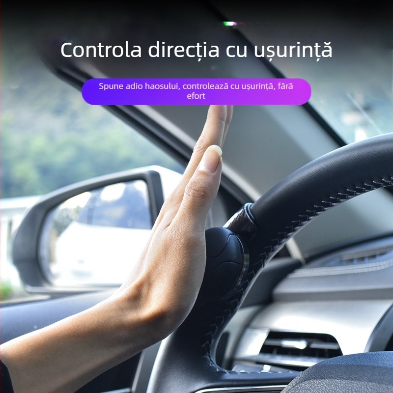 Car Magic sferă de întărire a volanului din ABS + gel de silicon, compatibilitate generală, 64 g, dimensiuni 750×550