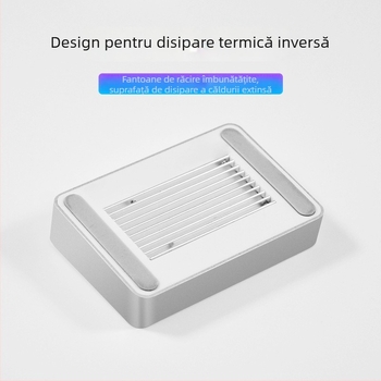 Carcasa externă M.2 cu două sloturi pentru SSD SATA/NVMe, USB 3.1 Gen2, 10 Gbps, clonare, aliaj de aluminiu + ABS, până la 4 TB