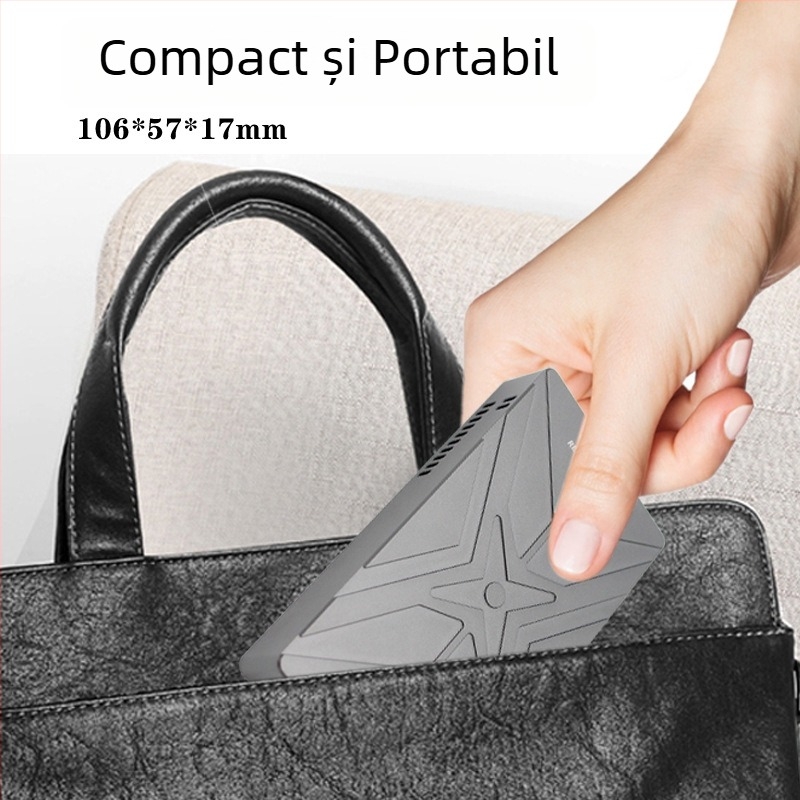 Carcasă RAID pentru M.2 NVMe SSD cu Type-C USB 3.2 Gen2x2, 20Gbps, aliaj de aluminiu, până la 4TB, model PH8586R