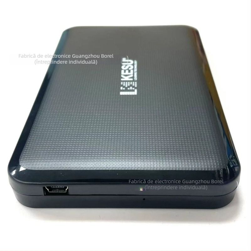 Carcasă externă pentru HDD USB 2.0 cu capac push-pull, carcasă ABS, suport 2–4TB, model K-ESU-K103