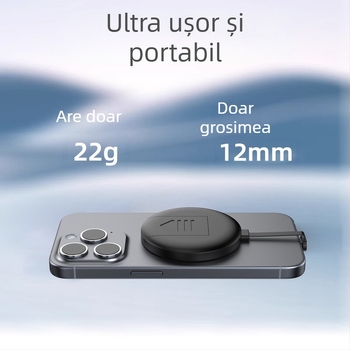 Carcasă SSD USB-C pentru M.2 NVMe & NGFF, cu magnet, până la 2TB, 10Gbps, ABS