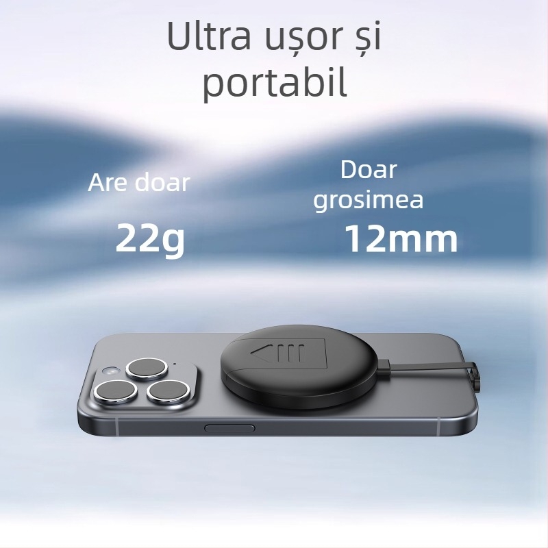Carcasă SSD USB-C pentru M.2 NVMe & NGFF, cu magnet, până la 2TB, 10Gbps, ABS