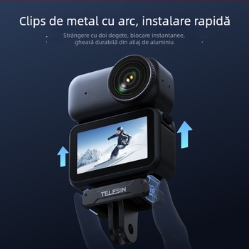 Bază Osmo Nano Quick-Release (Basic) – Telesin; Compatibil cu DJI Osmo Nano; Include bază și șuruburi; 3 garanții post-vânzare