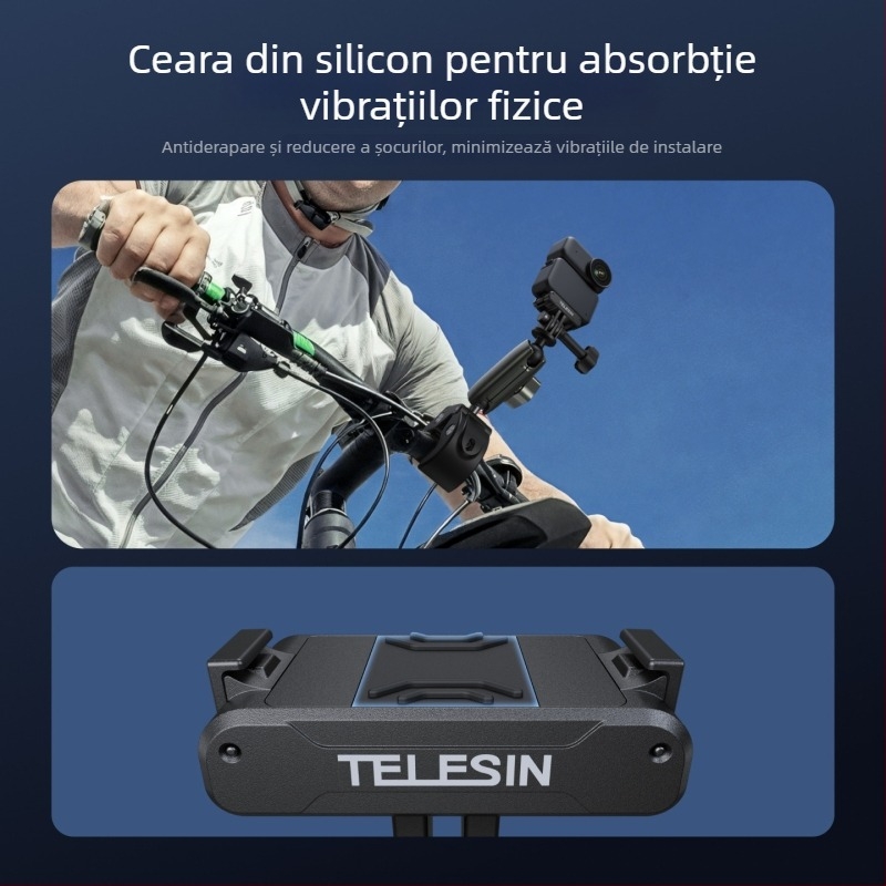 Bază Osmo Nano Quick-Release (Basic) – Telesin; Compatibil cu DJI Osmo Nano; Include bază și șuruburi; 3 garanții post-vânzare