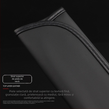 Husa din piele pentru protecție umăr a centurii de siguranță pentru Toyota Corolla, Levin, Camry, Altis, Crown (Brand: Baoxianling; Material: Piele; Compatibilitate: Corolla, Levin, Camry, Altis, Crown)