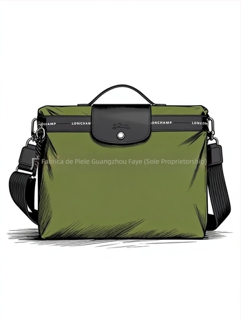 Geantă pentru laptop din piele naturală, rezistentă la uzură, căptușeală din nylon, stil urban simplu, geantă de umăr