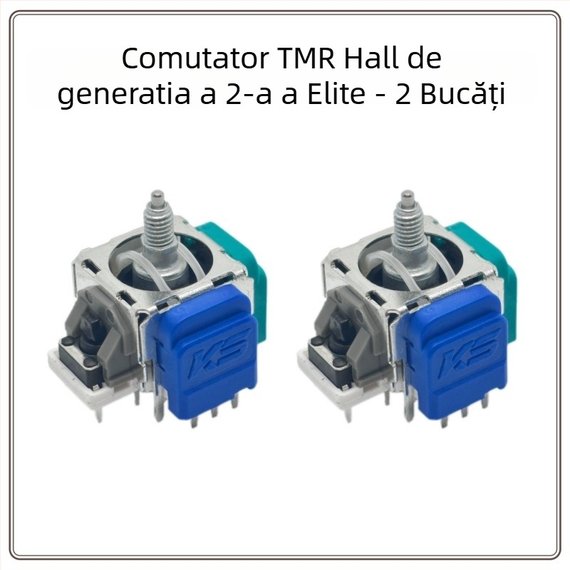 Joystick de joc pentru Xbox One Elite a 2-a generație – tehnologie Hall cu rezistență magnetică TMR, interfață plug-board, vibrație puternică, mostre personalizate