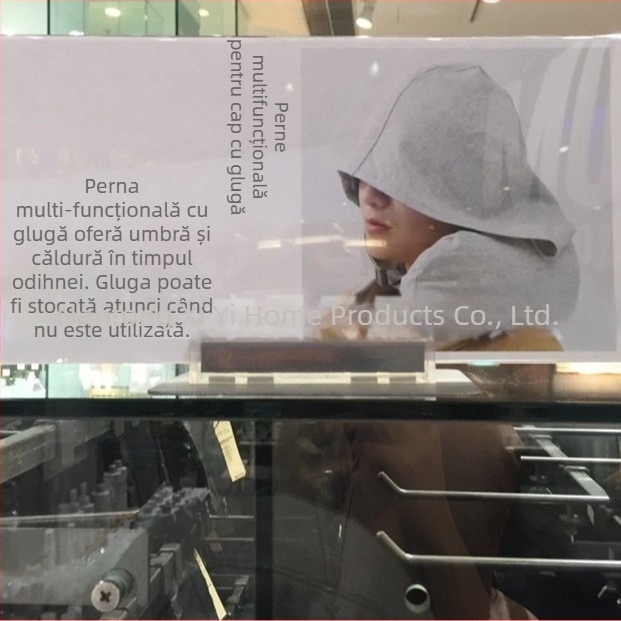 Pernă U pentru adulți, stil Japonez, umplutură EPS spumă, țesătură din bumbac 100%