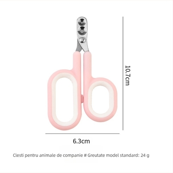 Clește de unghii pentru animale de companie: pentru pisici, câini, pui de pisică și iepuri