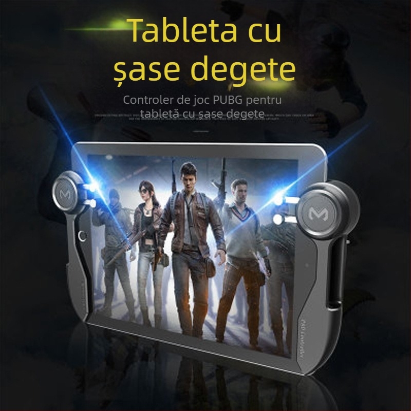 MEMO AK-PAD6K Controller de joc pentru tablet, fără fir, interfață PS/2, ABS + metal, 1 jucător