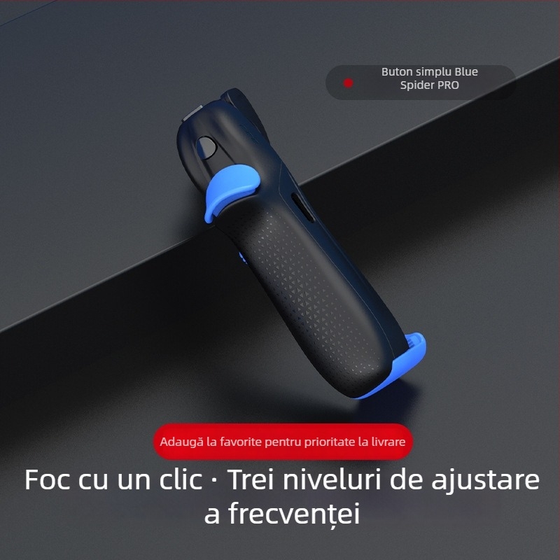 Phantom Z2 Pro controler pentru jocuri mobile — Bluetooth wireless cu declanșator și buton de puls pentru PUBG Mobile, Interfață Type-C, ABS+metal