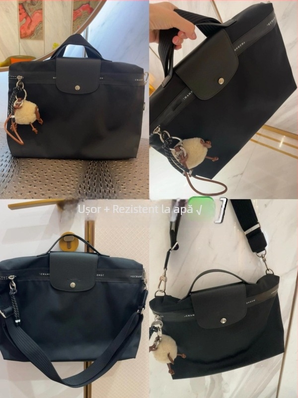 Geantă pentru calculator | Nailon, impermeabilă și rezistentă, unisex, stil urban simplu, design multifuncțional, Iarnă 2025