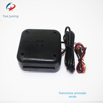 Mare mouse trackball pentru consolă de jocuri, cu bilă transparentă rotundă și control direcțional tip joystick