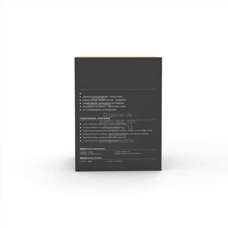 PXN-2113 joystick USB pentru PC, cablat, ABS, pentru 1 utilizator, nivel de intrare