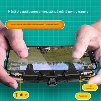 G15 buton cu puls, dispozitiv electromagnet pentru auto-click pentru smartphone Android, fără întârziere, reglaj telescopic în patru trepte, carcasă ABS injectată, personalizare OEM