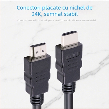 Llhy Cablu HDMI, Interfață HDMI, Fir CCS, Conector turnat prin injecție, 1080p