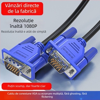 Cablu VGA pentru monitor și TV la PC desktop – transmisie video și de date