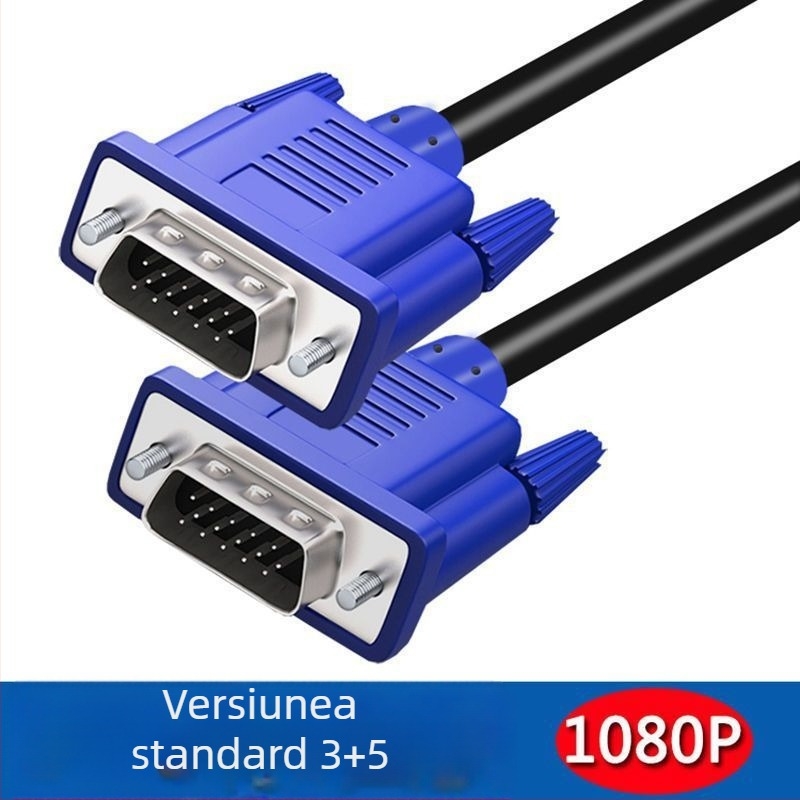 Cablu VGA pentru monitor și TV la PC desktop – transmisie video și de date