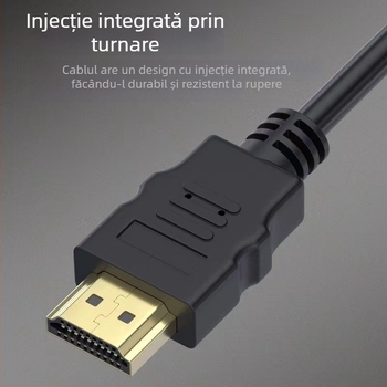 Cablu HDTV pentru Set-Top Box către monitor/TV – cupru, conector drept, placat cu nichel, lungimi 1,5–30 m