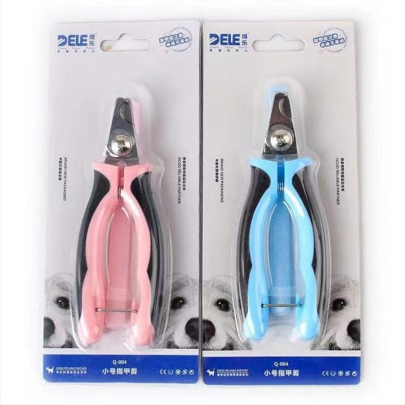 Clește de unghii Dele pentru câini, cu pilă (Material: Plastic + oțel inoxidabil; Brand: Dele; Potrivit pentru: Câini)