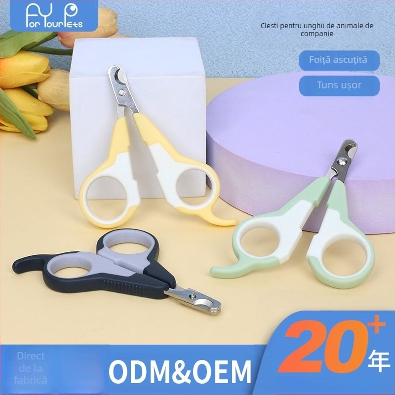 Clește de unghii pentru animale de companie, destinat pisicilor și câinilor — etichetă privată licențiată, fără import, en gros, instrument de îngrijire a unghiilor