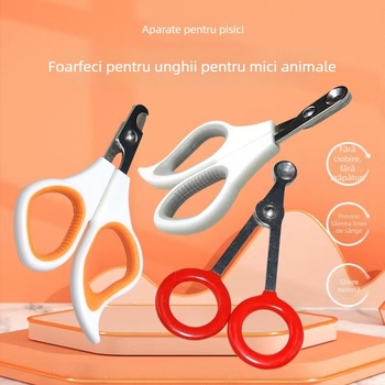 Clește pentru unghii de pisică și câine, din oțel inoxidabil, pentru animale de companie