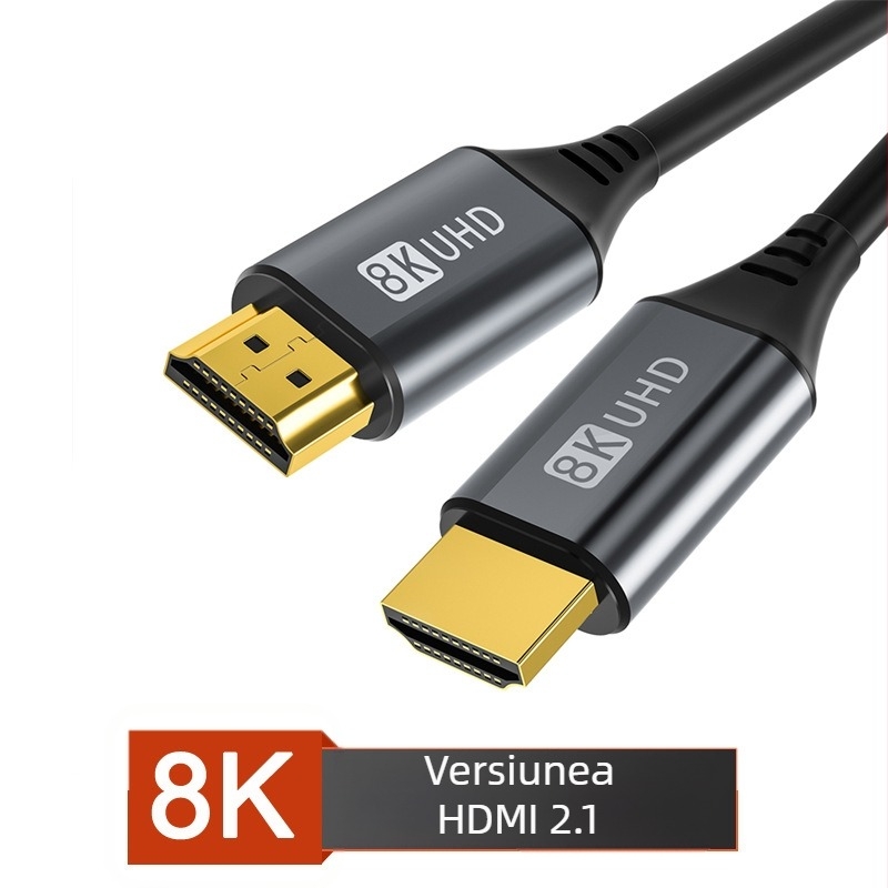 Cablu HDMI YL-810 cu contacte placate cu aur, material conductor personalizabil, OEM disponibil, potrivit pentru televizoare