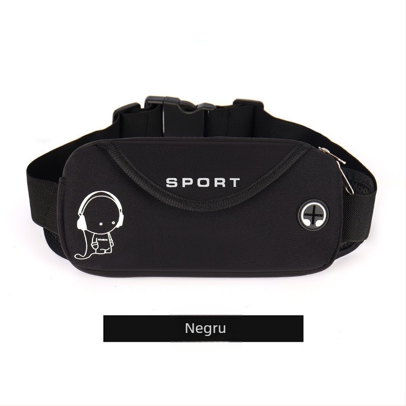 Borsetă de talie pentru copii, pentru sporturi în aer liber, unisex, material de diving, respirabil, impermeabil, ultraușor, extensibil, vară 2024