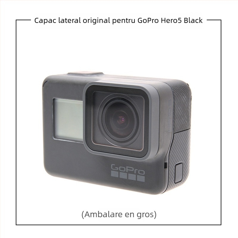 Capac lateral GoPro Hero5/6, capac HDMI/Date, piesă de înlocuire, material PC+silicone