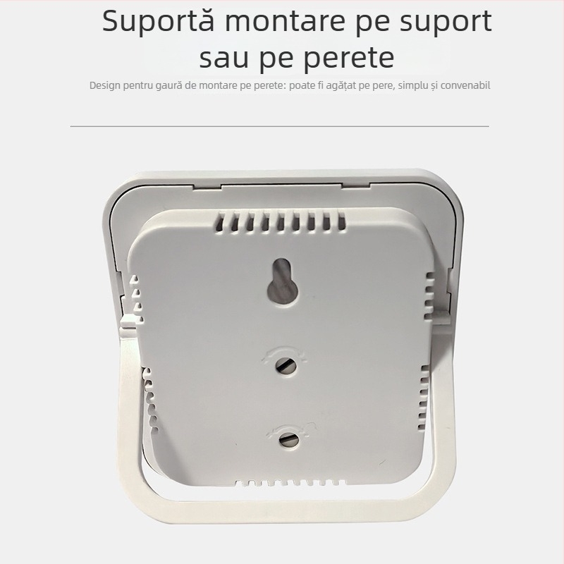 Măsurător de temperatură și umiditate de tip indicator, înaltă precizie, pentru uz industrial și de laborator, termometru de birou pentru cultivarea în seră