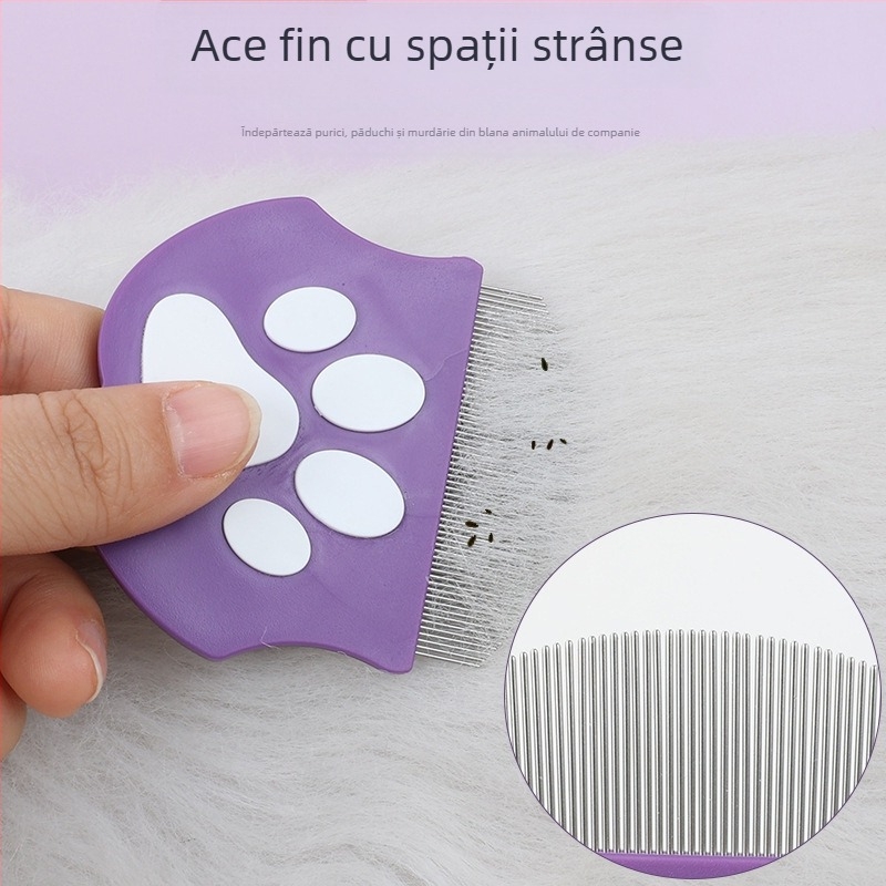 Pieptene de îngrijire pentru Bichon Frisé – pentru față, descurcarea părului, eliminarea nodurilor, eliminarea părului liber