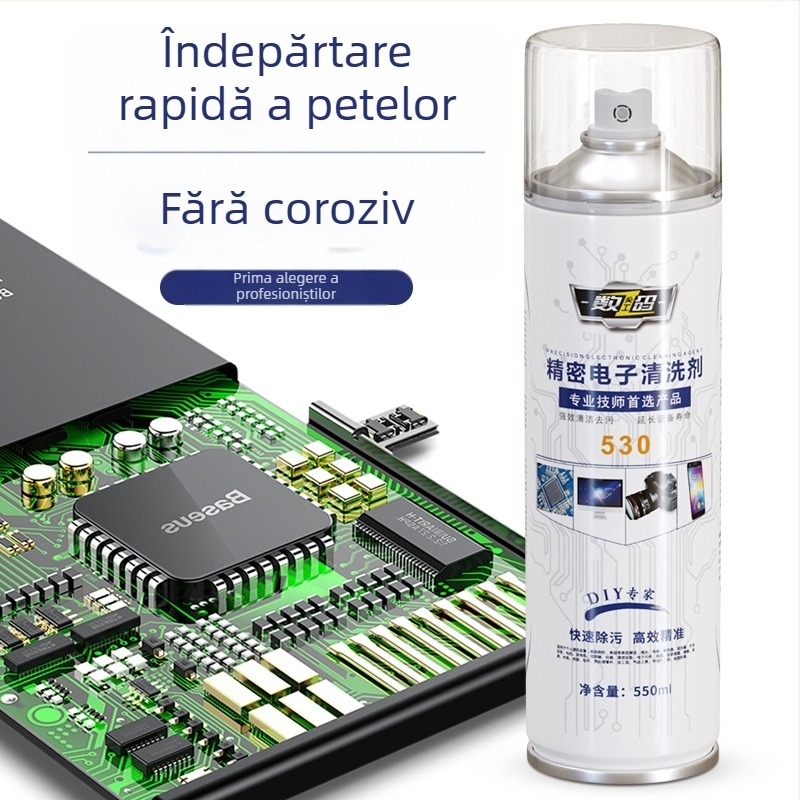 Fluid de curățare electronic 530 precizie pentru componente PC și curățarea ecranului LCD (Model 530 • Componente PC • Curățare LCD)