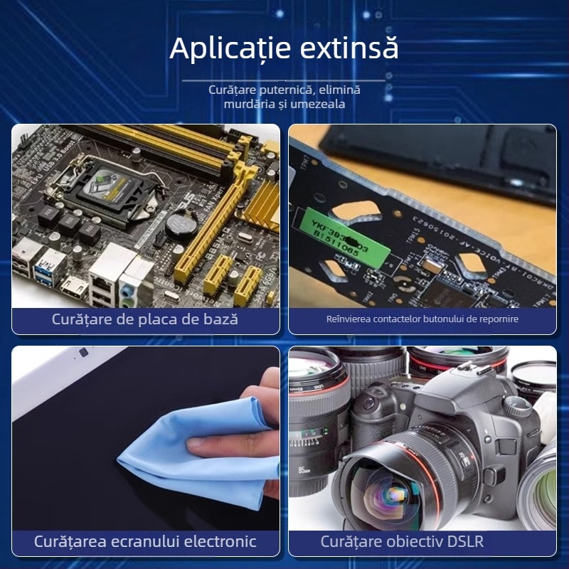 Fluid de curățare electronic 530 precizie pentru componente PC și curățarea ecranului LCD (Model 530 • Componente PC • Curățare LCD)