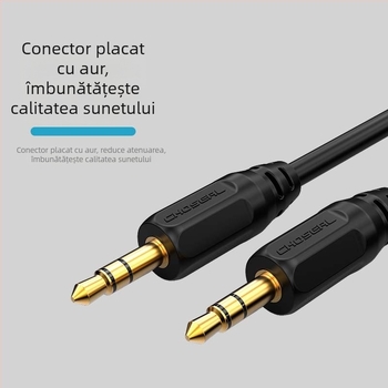 Cablu AV Choseal/Akihabara, model Q354/QS3210, miez OFC cupru, contacte placate cu aur